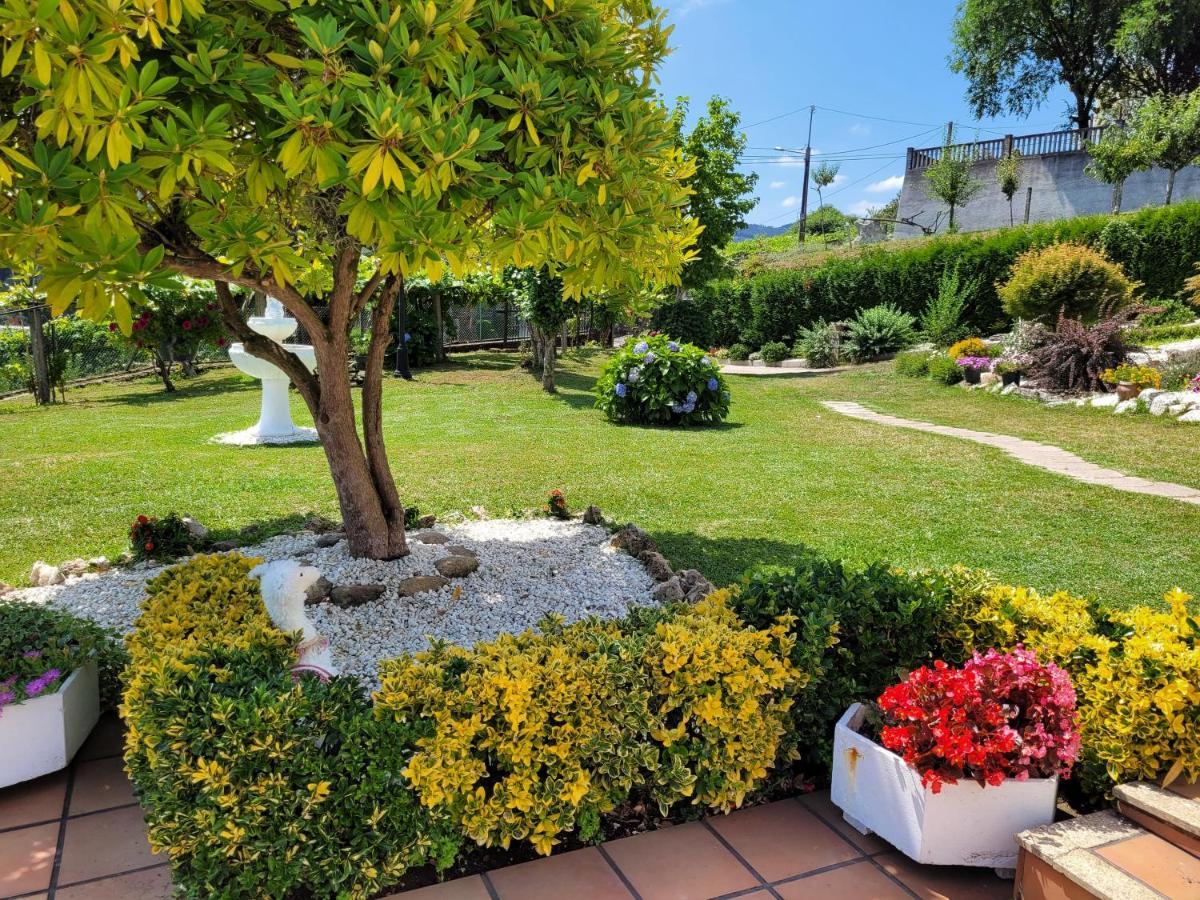 Villa Casa Tarrio Con Piscina - Santiago De Compostela à Boqueixon Extérieur photo