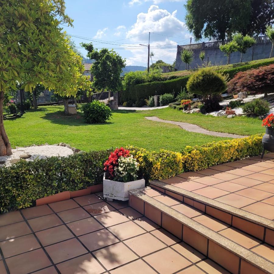 Villa Casa Tarrio Con Piscina - Santiago De Compostela à Boqueixon Extérieur photo