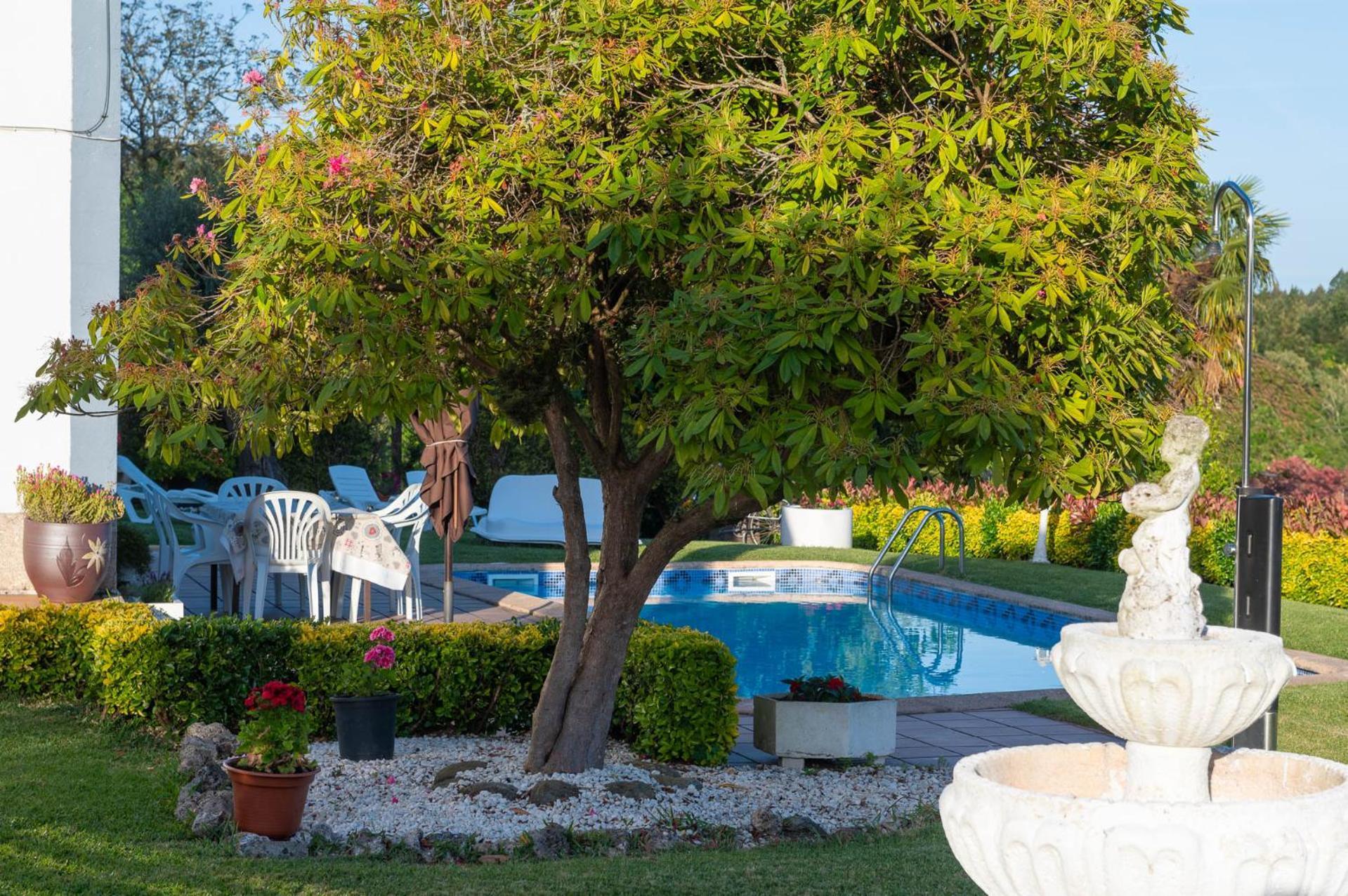 Villa Casa Tarrio Con Piscina - Santiago De Compostela à Boqueixon Extérieur photo